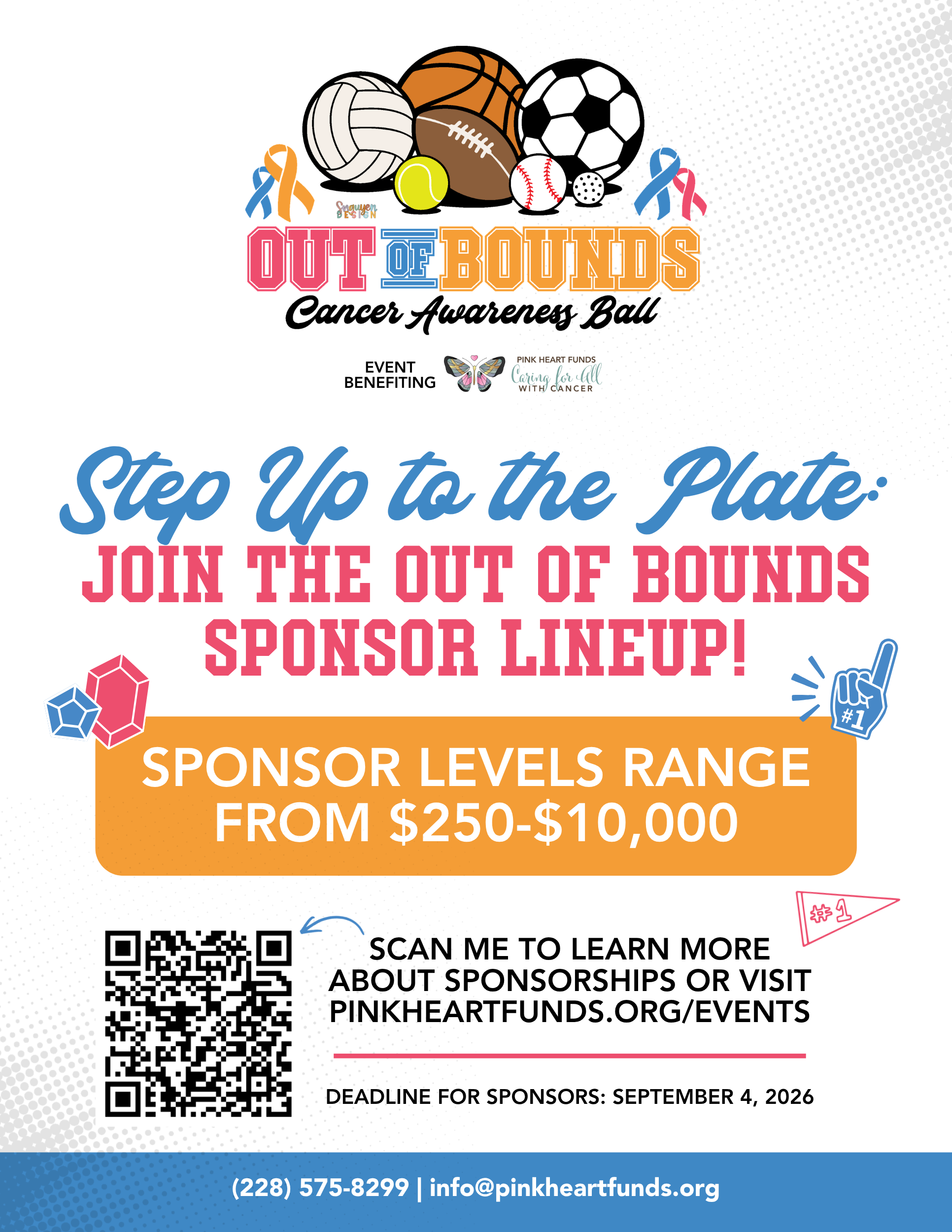 Sponsors Needed Flyer